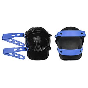 $12.49 – Kobalt Non-marring Knee Pads Rubber one_size in Black | KB3610