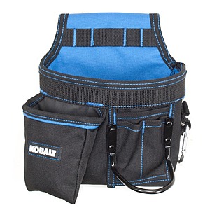 $6.49 – Kobalt Polyester Carpenter Tool Pouch (KB1502)  + Free Pickup at Lowe’s