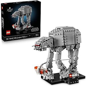 $51.99 – * | 525-Pc LEGO Star Wars AT-AT Walker Building Set at Amazon