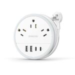 $12.74 – 4′ NTONPOWER Travel Power Strip w/ 3 Outlets & 4 USB Ports (2 USB C)  + Free Shipping w/ Prime or on $35+