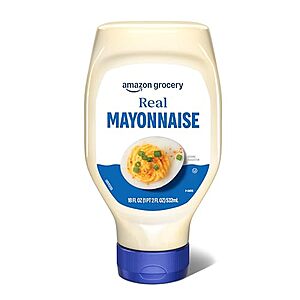 $1.87 – | 18-Oz Amazon Grocery Real Mayonnaise at Amazon