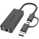 $12.00 – WAVLINK USB C + USB A to 2.5G Ethernet Adapter $12 at Amazon (Coupon code: 983NTFWK)