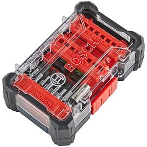 $16.85 – | BOSCH SDSKTD34 34-Piece Impact Tough Screwdriving Bit Set at Amazon