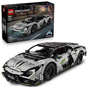 $151.99 – 1135-Piece LEGO Technic Lamborghini Revuelto Super Sports Car (42214)  + Free Shipping