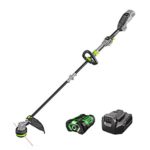 $159.00 – EGO POWER+ POWERLOAD with Carbon Fiber Shaft 56-volt 16-in Telescopic Shaft Battery String Trimmer 2.5 Ah (Battery Included) (Charger Included) $159