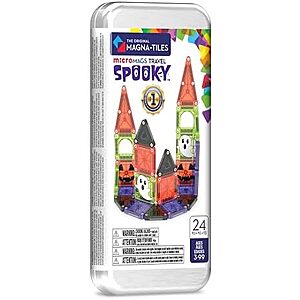 $13.99 – | MAGNA-TILES microMAGS 24-Piece Spooky Travel Set at Amazon