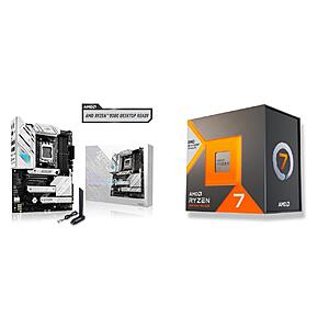 $354.99 – AMD Ryzen 7 7700X3D + ASUS ROG Strix B650-A Gaming WiFi + Cooler Master Elite Liquid 240 CPU AIO Cooler at Record Low Price on Newegg