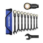 $29.99 – 8-Piece WORKPRO 72-Tooth Flex-Head Ratcheting Metric Combination Wrench Set  + Free Shipping