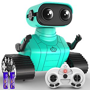 $11.49 – Hamourd Rechargeable Remote Control Robot Toy w/ LED Eyes (3 Colors) – 50% off with Coupon Code