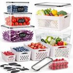 $11.99 – 5-Pack Freshmage Large Fruit Storage Containers w/ Removable Colander –  + Free Shipping w/ Prime or on $35+