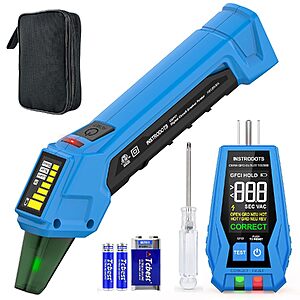 $22.99 – INSTRODUTS CBF01 Circuit Breaker Finder & GFCI Outlet Tester –  + Free Shipping w/ Prime or on $35+