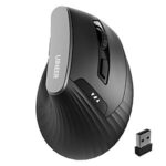 $11.99 – Uineer 2400 DPI Ergonomic Vertical Rechargeable Wireless Mouse w/ Side Scroll Wheel — 50% off on Amazon
