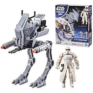 $14.99 – Star Wars ActionVerse: 8.3″ AT-RT Vehicle & 4.5″ Imperial Remnant AT-RT Driver Action Figure Set –  + Free Shipping