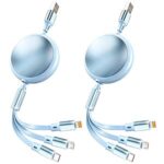 $10.99 – 2-Count MPATIBY 3.6′ 3-in-1 Retractable Charging Cables w/ USB-C, Lightning & Micro-USB (Blue)  ($5.50 each) + Free Shipping w/ Prime or on $35+