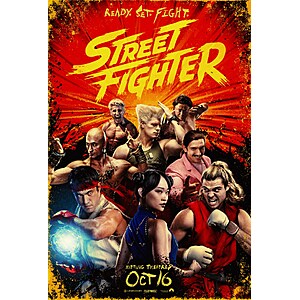 $5.00 – For 10/13: $5 Atom Movie Ticket to See Street Fighter (2026) via T-Mobile T-Life App