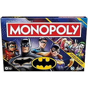 $11.49 – | Monopoly Batman Edition Board Game (Amazon Exclusive) at Amazon