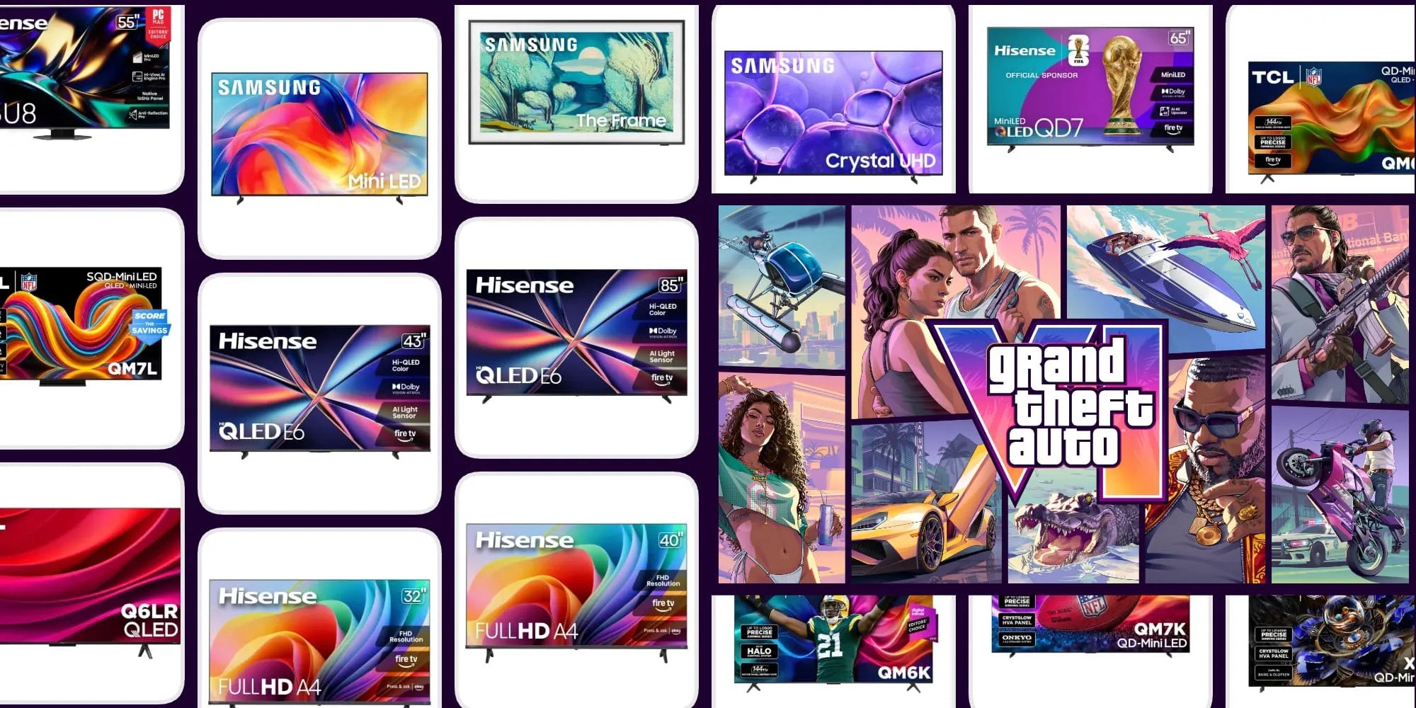 TV deals for game room upgrade