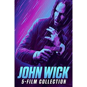 $19.99 – John Wick 5-Film Collection (4K UHD Digital Films; MA) Available at via AppleTV