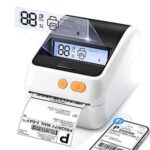 $59.99 – Phomemo D421R Thermal Shipping Label Printer w/ LCD Screen & Built-In Label Bin (White)  + Free Shipping