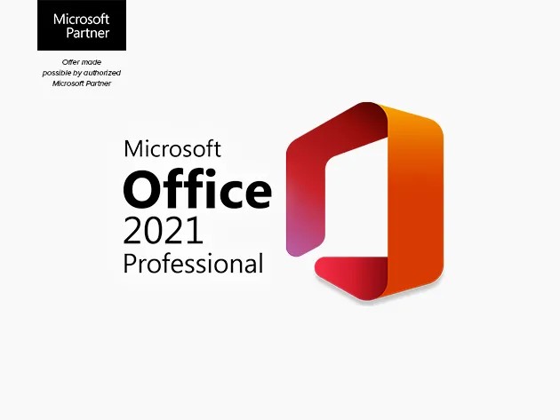 Microsoft Office Professional 2021 suite for Windows