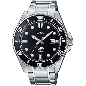 $66.00 – $66* | 44mm Casio MDV106 Series Unisex Analog Stainless Steel Watch at Amazon