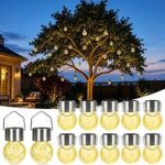 $14.99 – 12-Pack GIGALUMI Solar Hanging Lanterns Outdoor Garden Lights + Free Shipping