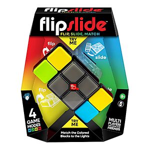 $7.49 – Flipslide Light-Up Handheld Puzzle Game at Lowest Price Ever with Free Shipping on Amazon