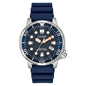 $140.00 – REFURBISHED Citizen Promaster Dive Sea Date Eco-Drive Blue Watch 37 MM EO2028-06L – $140