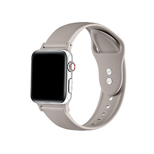 $1.38 – Posh Tech Silicone Apple Watch Replacement Band (Various Colors) from  + Free Shipping w/ Walmart+ or on $35+