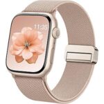 $4.99 – Sunnywoo Stretchy Loop Band for Apple Watch w/ Adjustable Magnetic Clasp (Various Colors/Sizes) + Free Shipping w/ Prime or on $35+