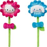 $5.99 – 2-Pack 14″ Jazwares Hello Kitty & Cinnamoroll Plush Flower Set + Free Shipping w/ Prime or on $35+