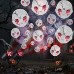 $9.99 – Toodour Halloween Projector Lights Outdoor, Double Head Dynamic Halloween Lights Projector with Timer, Waterproof White Ghost Decorations Light for Indoor Outdoor