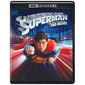 $14.59 – Superman: The Movie (1978) (4K UHD + Blu-ray) Now at  on Amazon