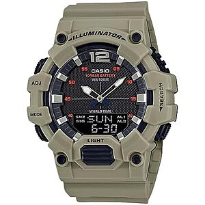 $32.97 – | Casio Men’s HDC-700-1AVCF Classic Analog-Digital Display Quartz Black Watch at Amazon