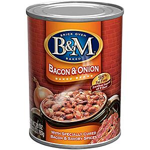 $1.86 – * | 28-Oz B&M Baked Beans (Bacon & Onion) at Amazon