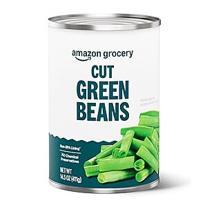$0.50 – SnS * | 14.5-Oz Amazon Fresh Cut Green Beans at Amazon