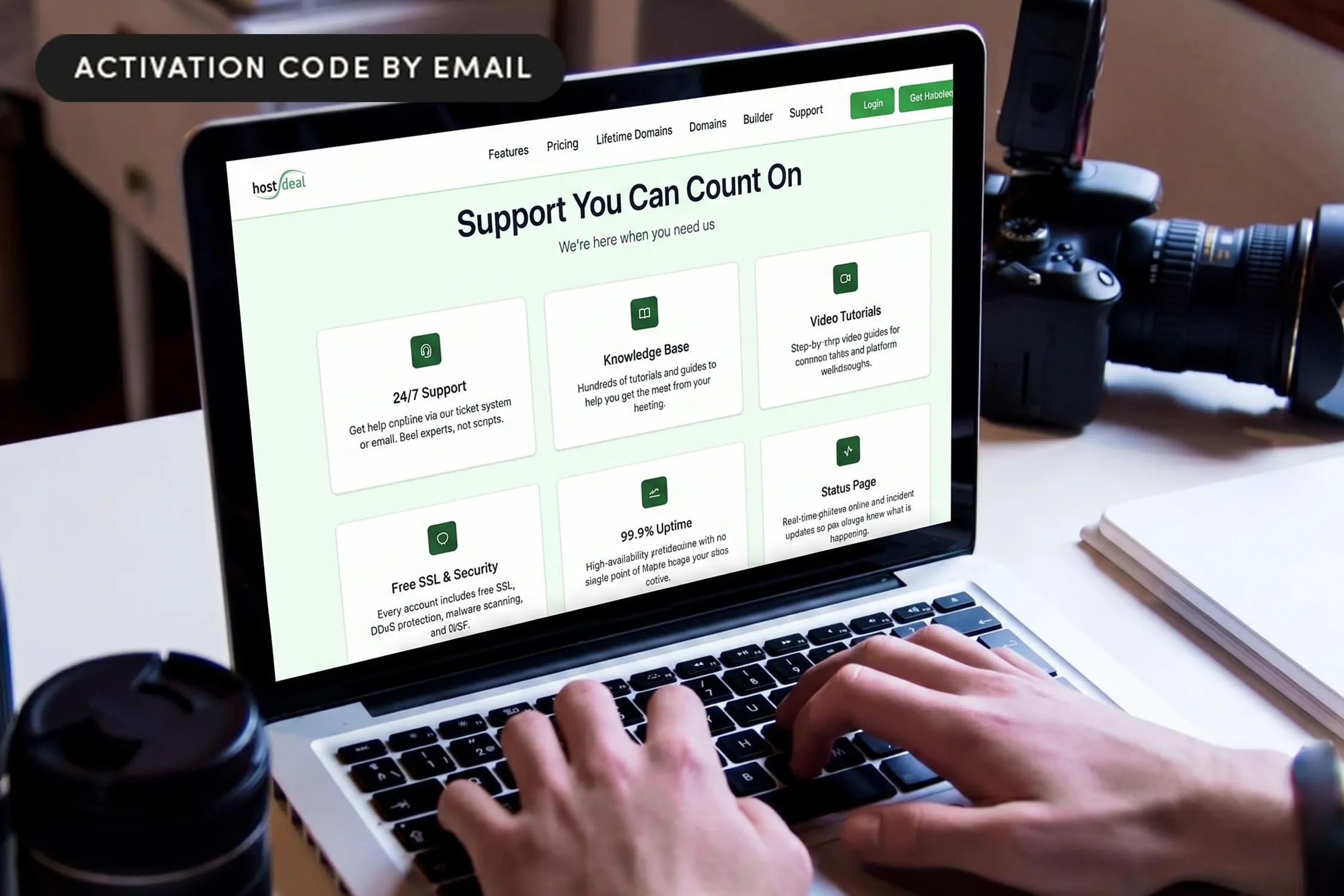Hostdeal Unlimited Plan for lifetime website hosting