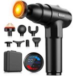 $22.79 – Massage Gun with Heat Massager Deep Tissue Muscle Massager – Lowest Price Ever at Amazon with Coupon Code