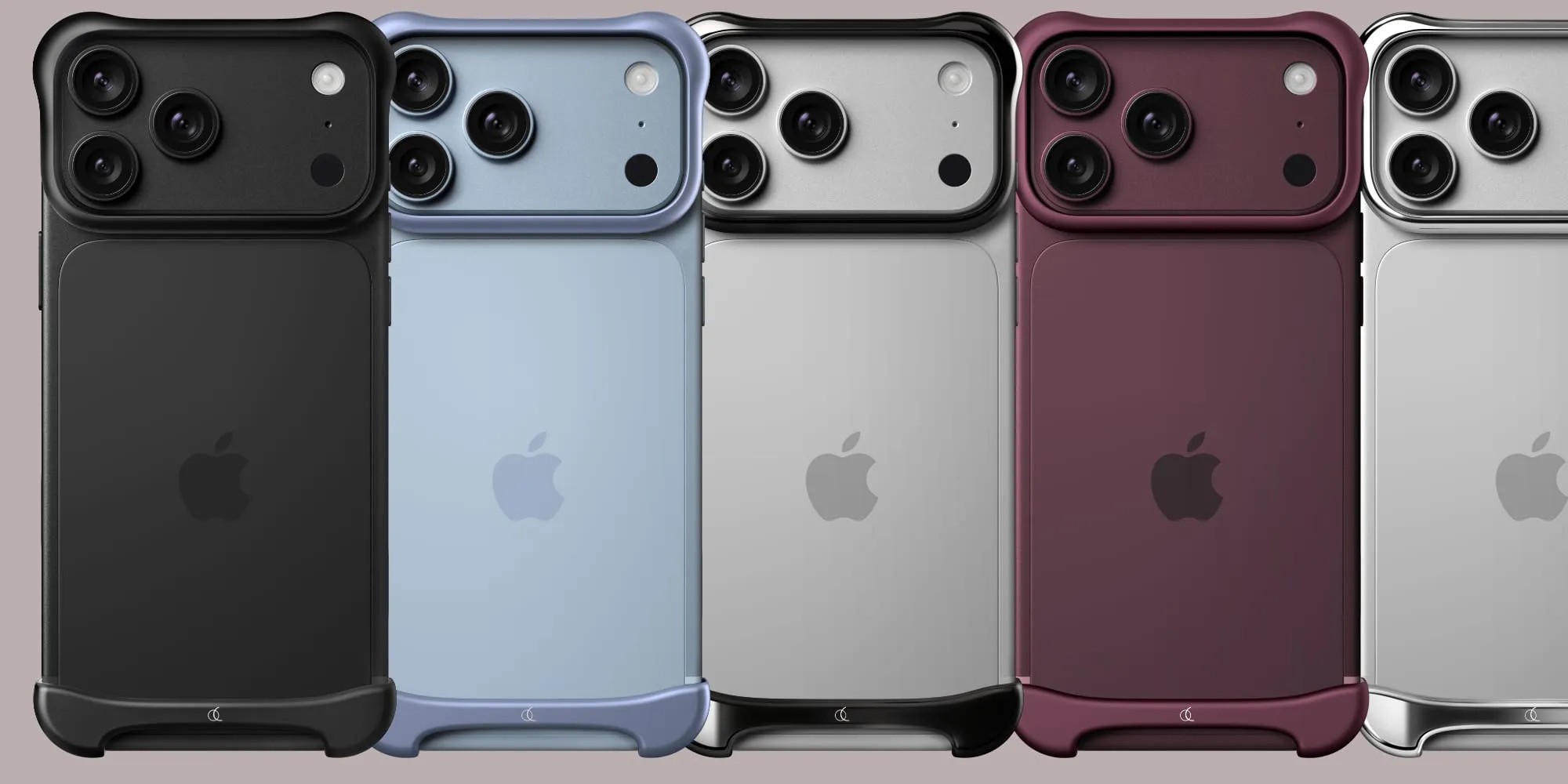 Arc Pulse Metal Bumper Case for iPhone 18 Pro