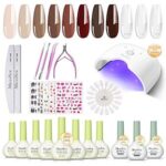 $8.00 – MelodySusie Gel Nail Kit with P-ART06G Cordless UV Lamp $8 at Amazon
