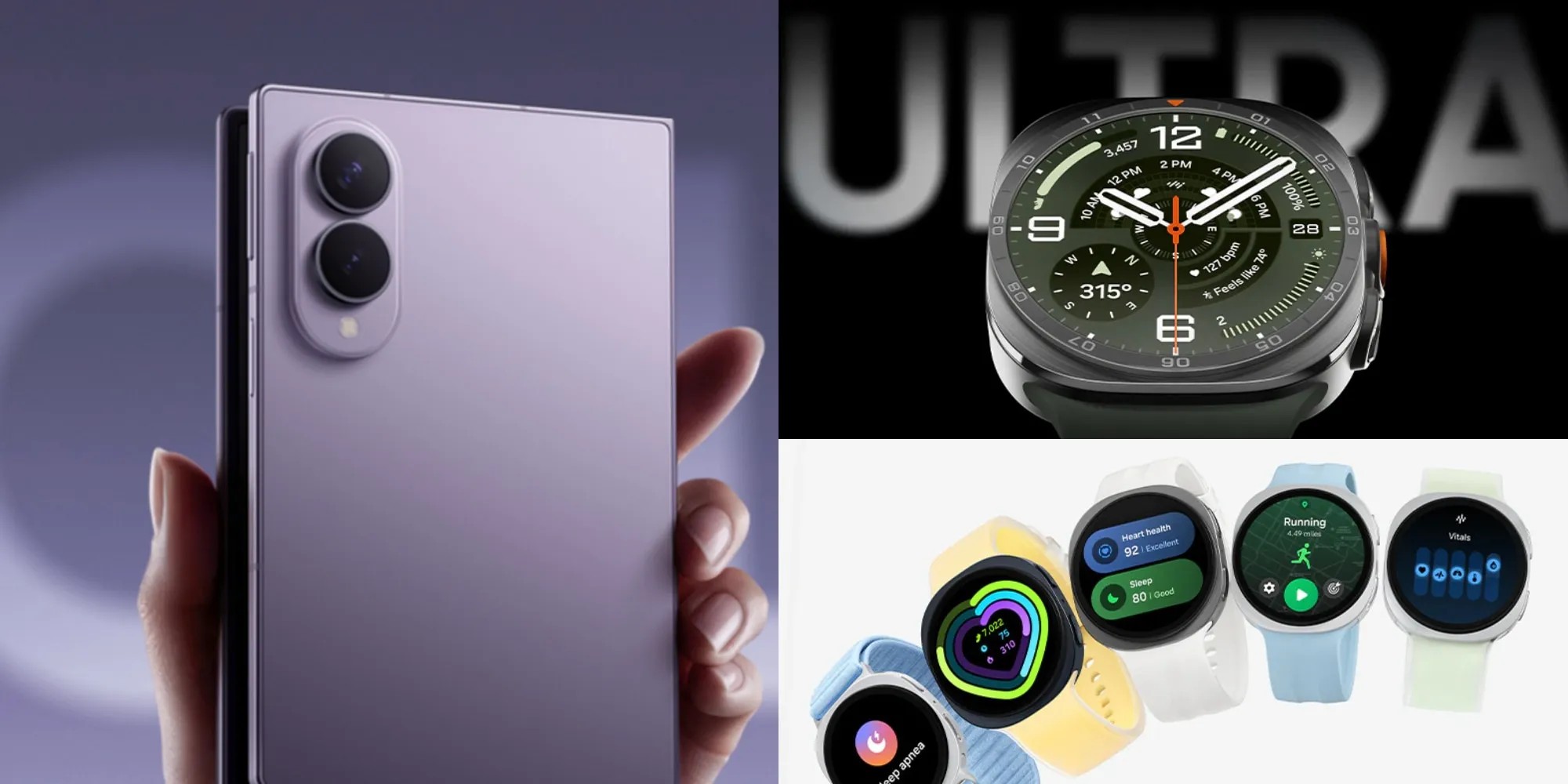 $520.00 – Samsung offering Z Fold 8 + Galaxy Watch 8/Ultra 2 at up to $520 off right now