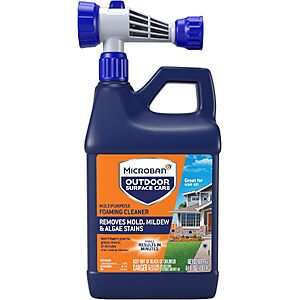 $9.95 – 64-Oz Microban Outdoor Multi-Purpose Foaming Cleaner at  + Free Shipping w/ Prime or on $35+