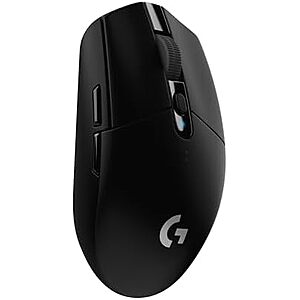 Logitech G305 LIGHTSPEED wireless gaming mouse in black