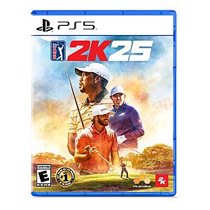 PGA Tour 2K25 (PS5) cover art