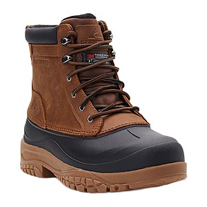 $12.17 – Ozark Trail Men’s Lace-Up Leather Snow Boot (Select Sizes) – + Free Shipping w/ Walmart+ or on $35+