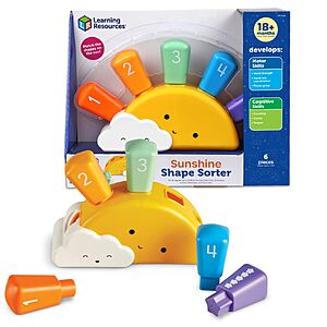 Learning Resources Sunshine Shape Sorter toy