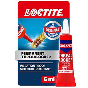 Loctite Threadlocker Red 271 tube