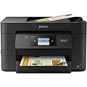 $99.99 – Epson WorkForce Pro WF-3820 Wireless Color All-in-One Inkjet Printer on Sale for  + Free Shipping