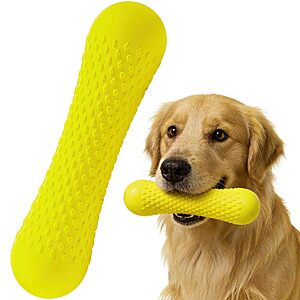 $5.99 – 7.9″ Kimee Natural Rubber Tough Dog Toy for Aggressive Chewers  + Free Shipping w/ Prime or on $35+