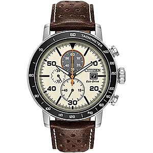44mm Citizen Men's Eco-Drive Weekender Brycen Chronograph Watch